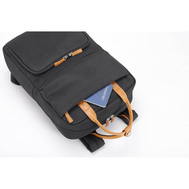 MAINZ - Santhome Metro RPET Laptop Backpack - Black
