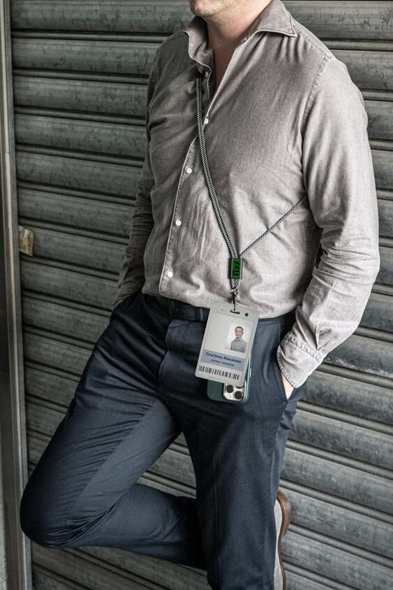 GELA - RPET Crossbody Phone Holder / Corporate Lanyard