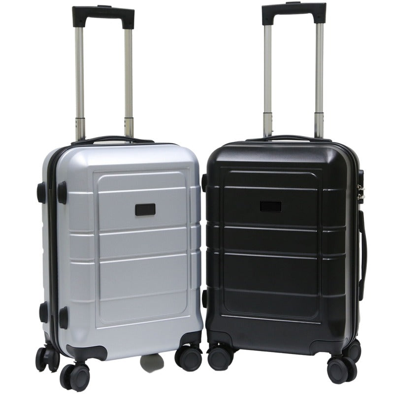 GENOVA - Classic Cabin Trolley Bag - Silver