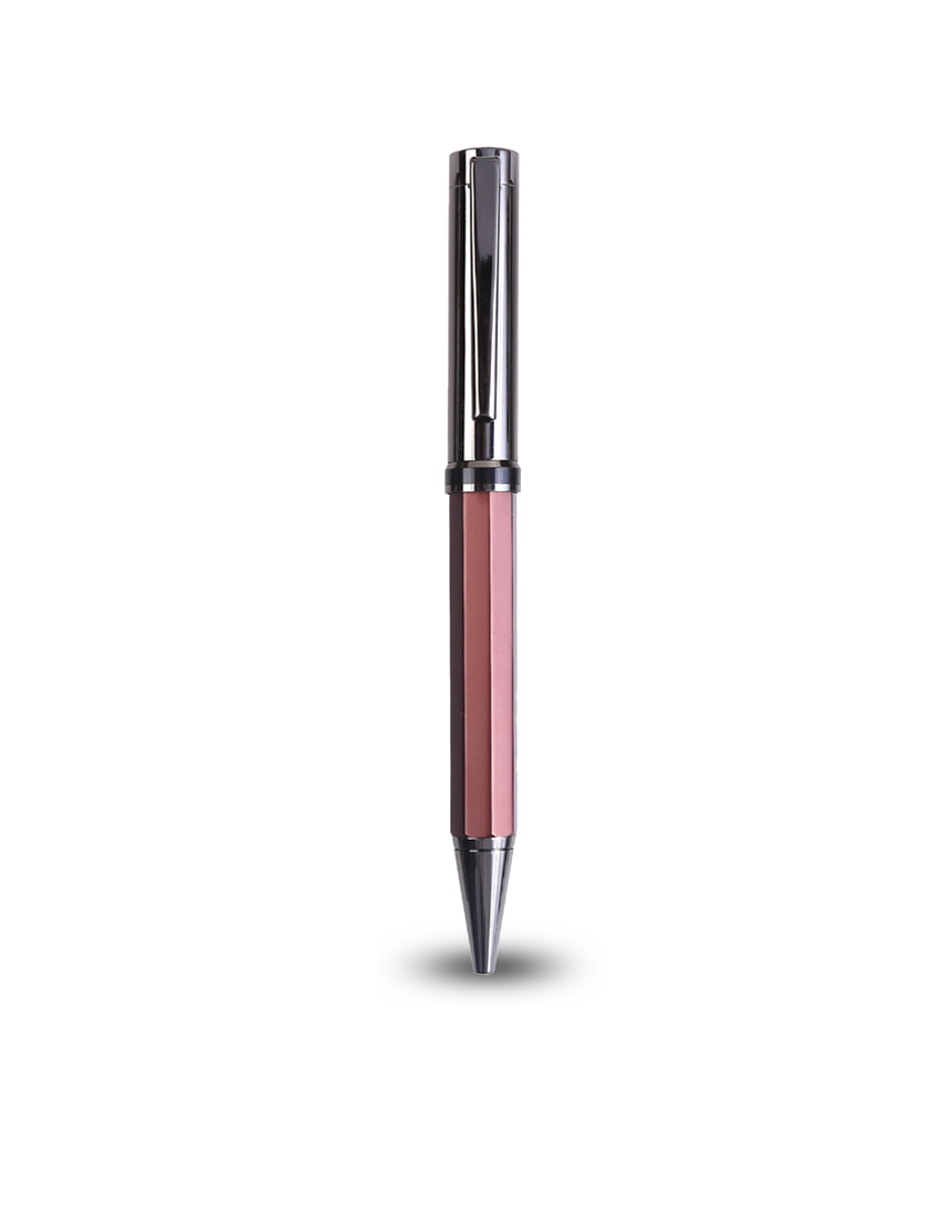 Allure Pen — Luxury Octagon-Sided Twist Ballpoint Pen