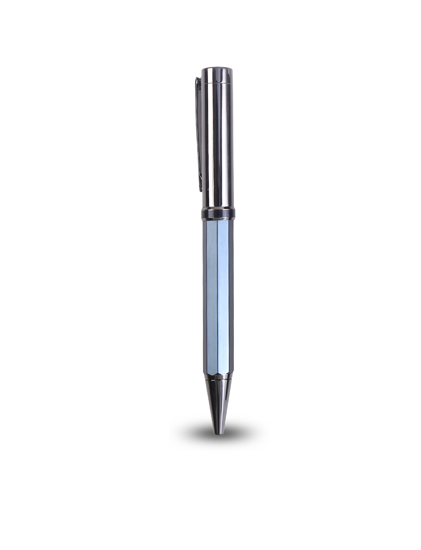 Allure Pen — Luxury Octagon-Sided Twist Ballpoint Pen