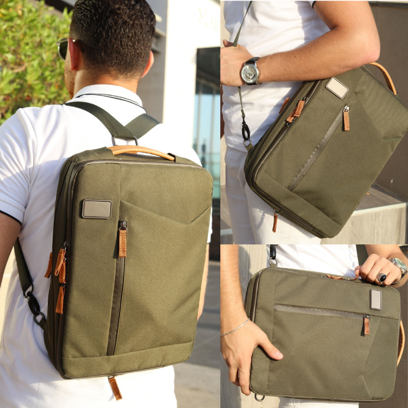 Alpha Bag — 3-in-1 Convertible Laptop Bag | Perfect Corporate Gift
