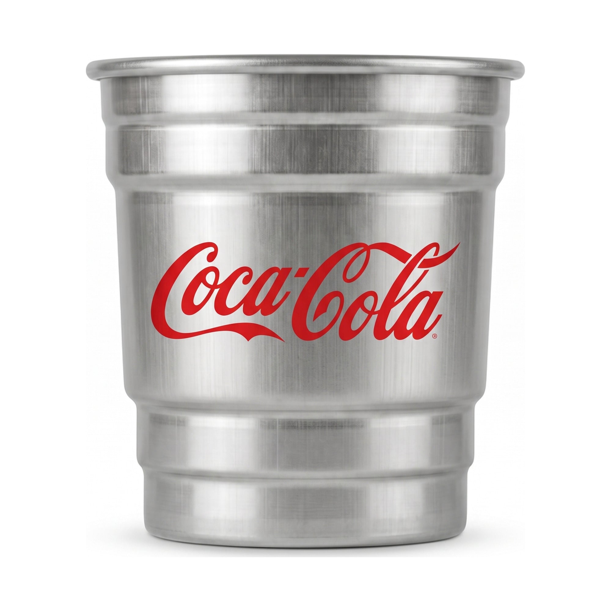 12 oz aluminium cup branded for a beverage brand — MaxPrint Dubai