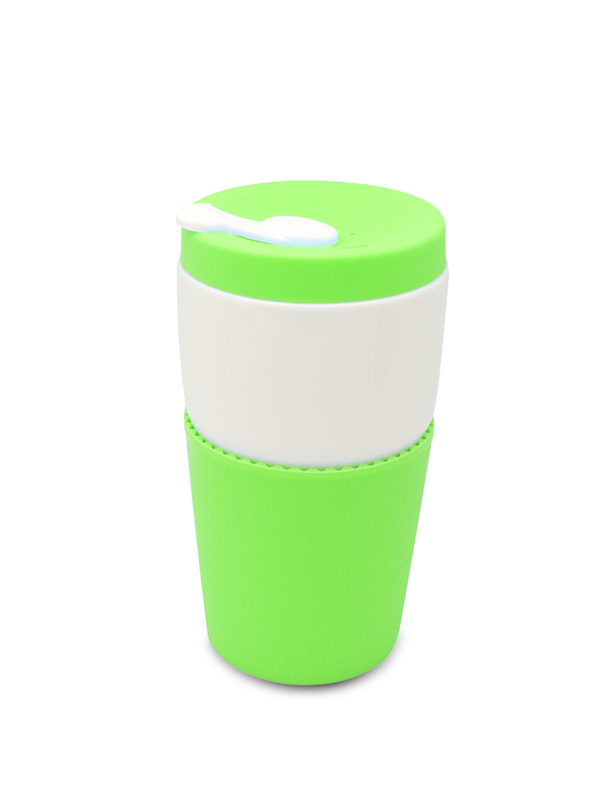 Double Wall Mug — 250ml Ceramic Travel Cup