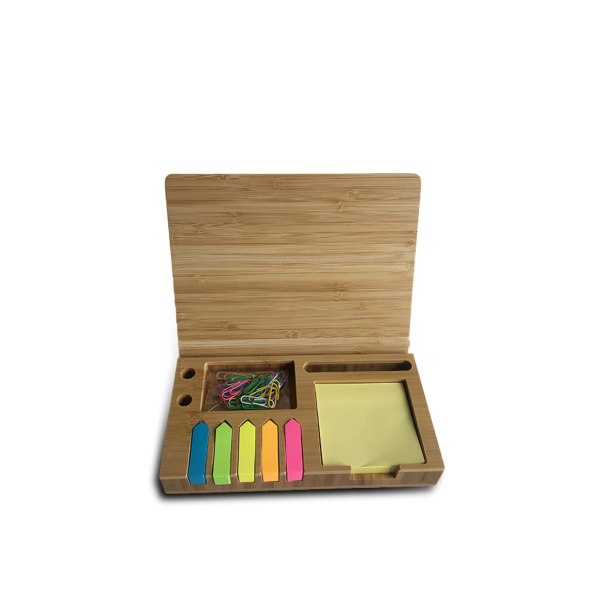 Bam Organizer — Eco-Friendly Bamboo Desktop Organizer
