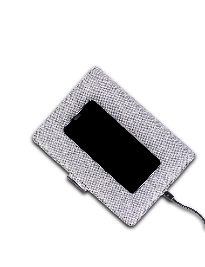 Charge Note — A5 Wireless Charger Notebook