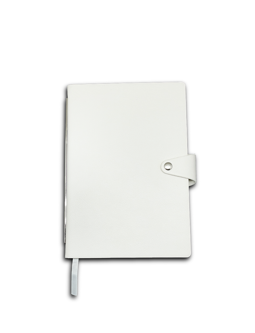 Chic Note Plus — A5 PU Notebook with 2-Year Calendar and Removable Rings