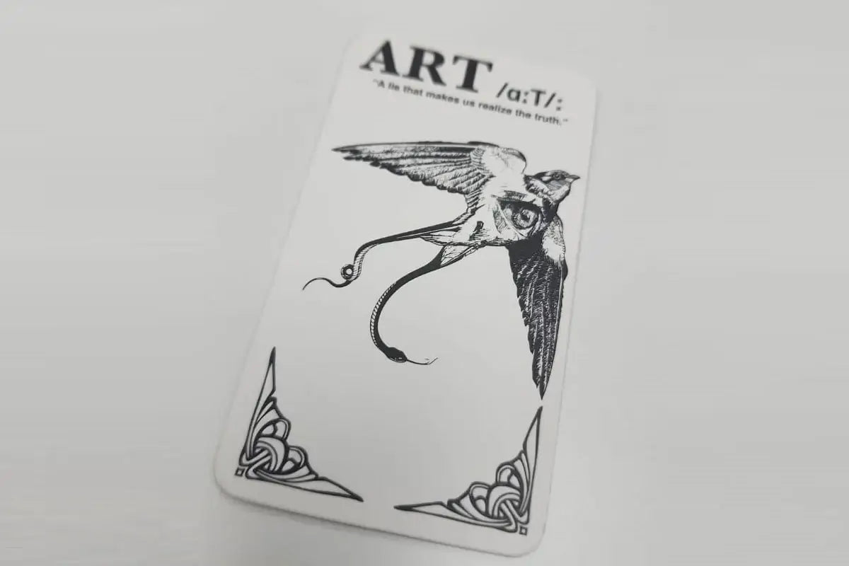 200 Debossed Business Card with Special Texture Paper