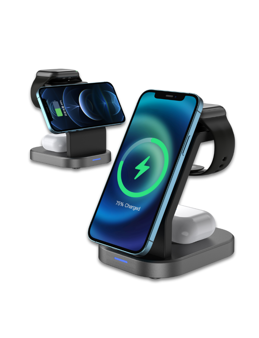 3N1 Magstand — Versatile MagSafe Wireless Charger