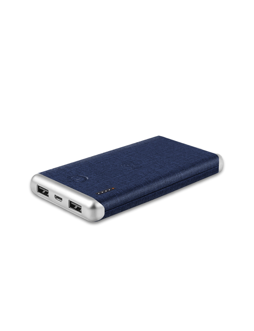 Leather Wireless — Stylish 8000mAh Wireless Power Bank