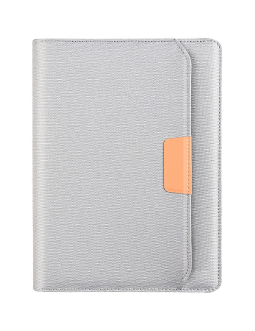 RPET B5 Portfolio — Notebook with Document Organizer and Zipper Closure