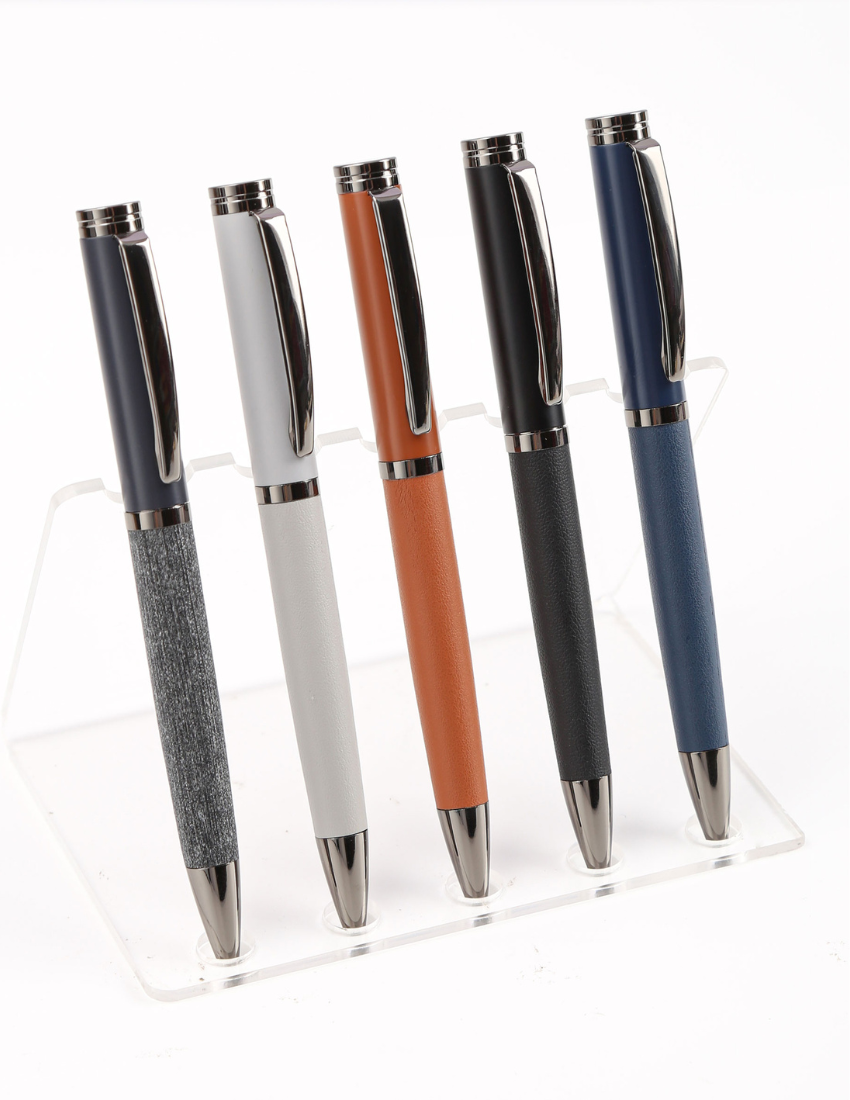 Deluxe Pen — Classy Metal Pen with PU Cover