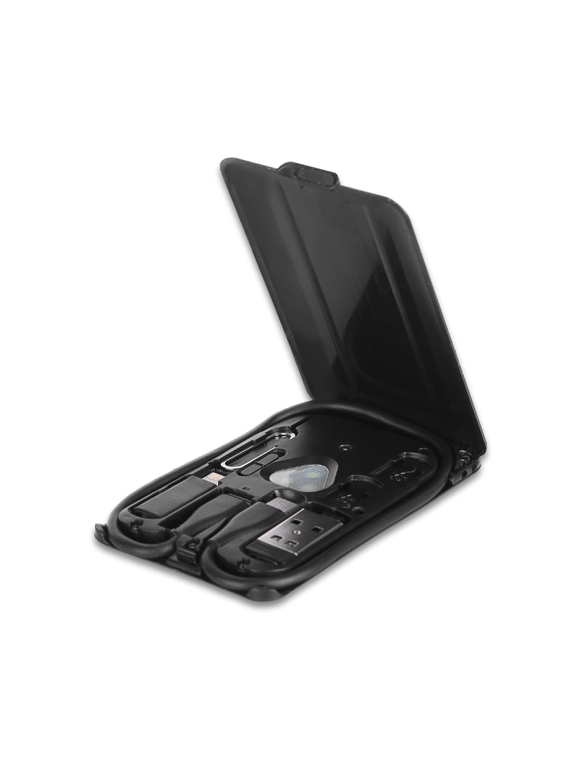 Wireless Cable Case — Card-Sized Organizer