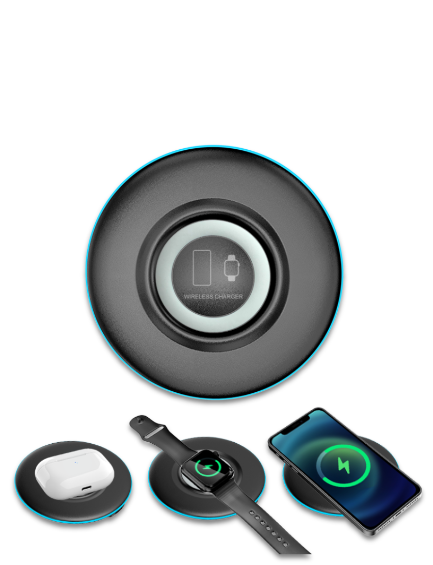 Iwireless Pad — Dual Coil Wireless Charger