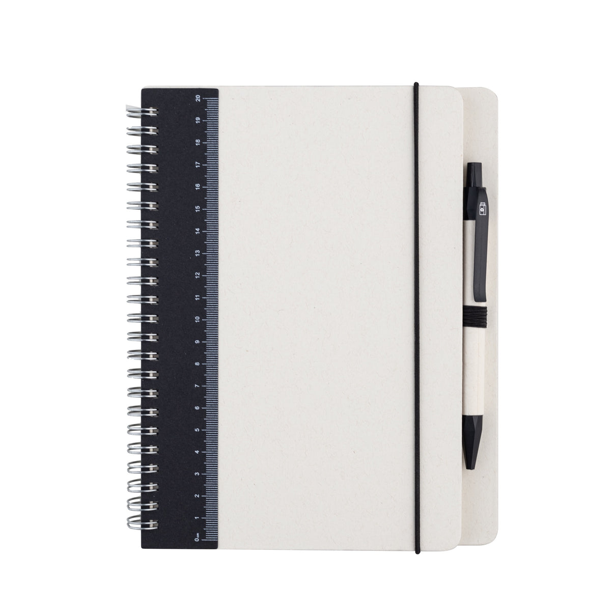 Milky Note — A5 Hard Cover Spiral Notebook