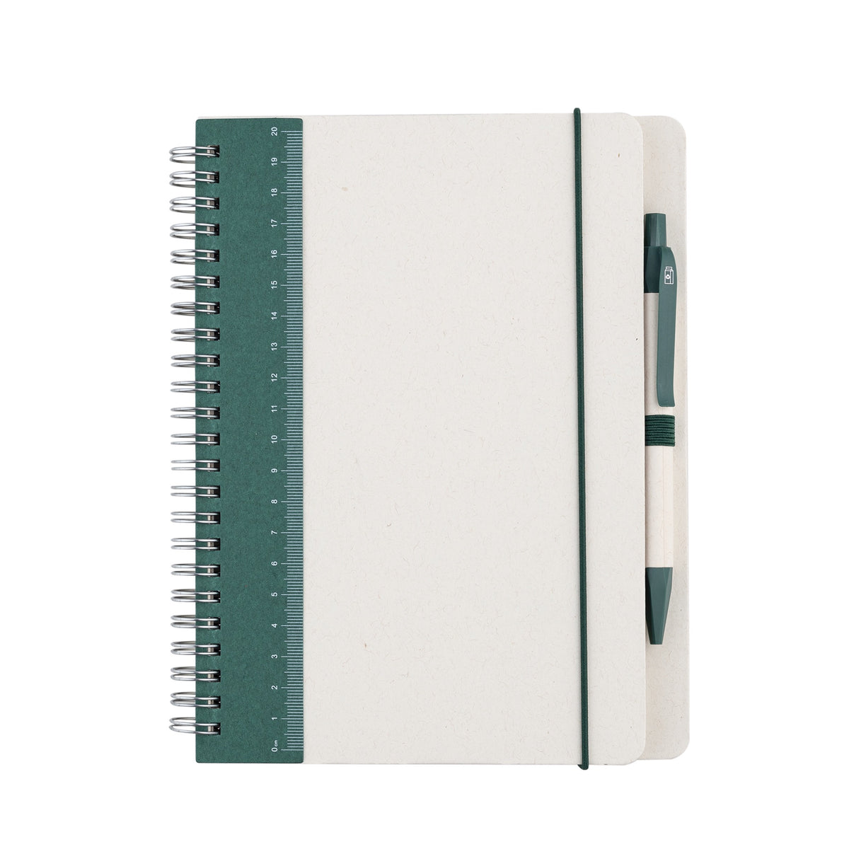 Milky Note — A5 Hard Cover Spiral Notebook