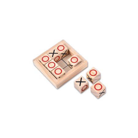 Tic Tac Toe — Classic Wooden Game