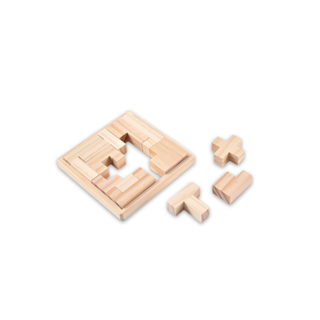 Wooden Puzzle — Classic Pine Wood Puzzle