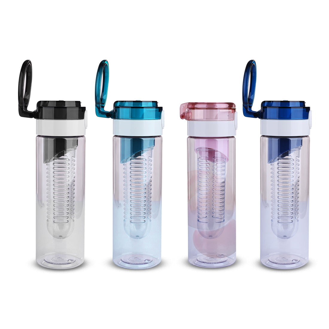 Tritan Bottle — 750ml Transparent Water Bottle