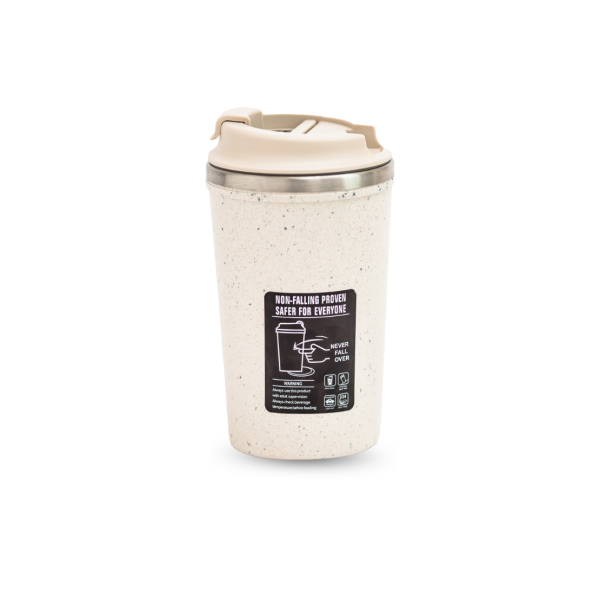 Cofi Mug — 350ml Eco-Friendly Double Wall Suction Mug