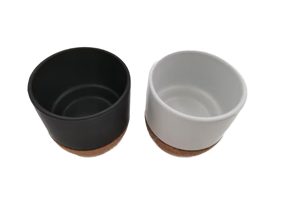 Cork Minicup — 140ml Stoneware Espresso Cup
