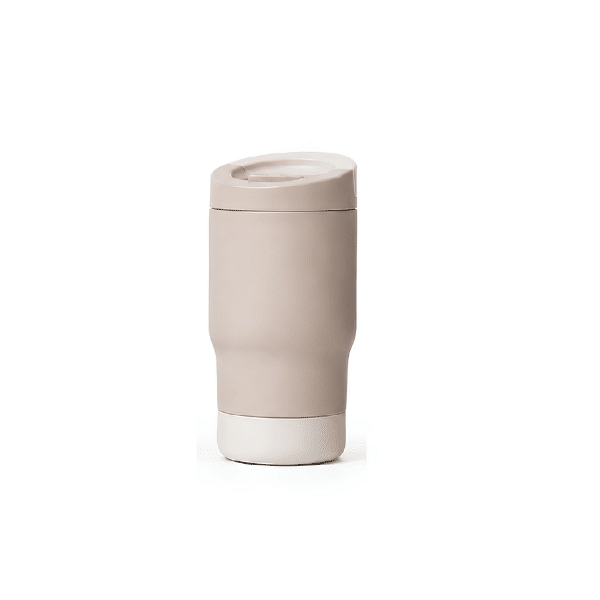 Misk — 420ml Leakproof Travel Coffee Mug, 304 Stainless Steel Interior, Pull-Flip Lid