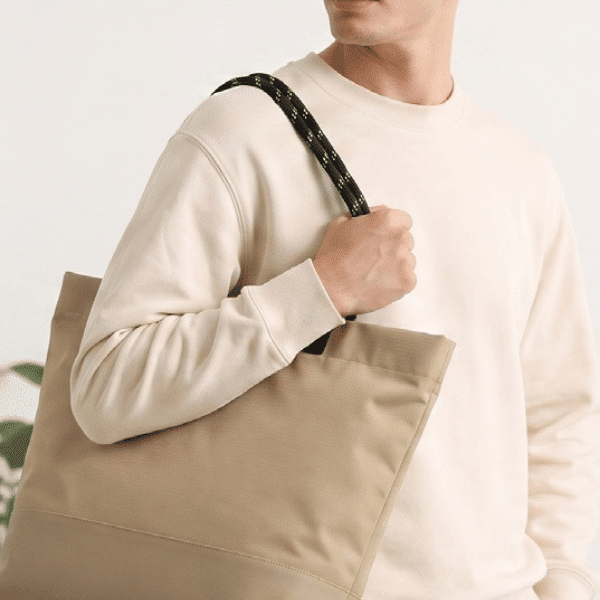 Edge — Water-Resistant Commuter Tote Bag with Adjustable Shoulder Strap