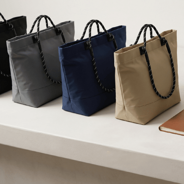 Edge — Water-Resistant Commuter Tote Bag with Adjustable Shoulder Strap