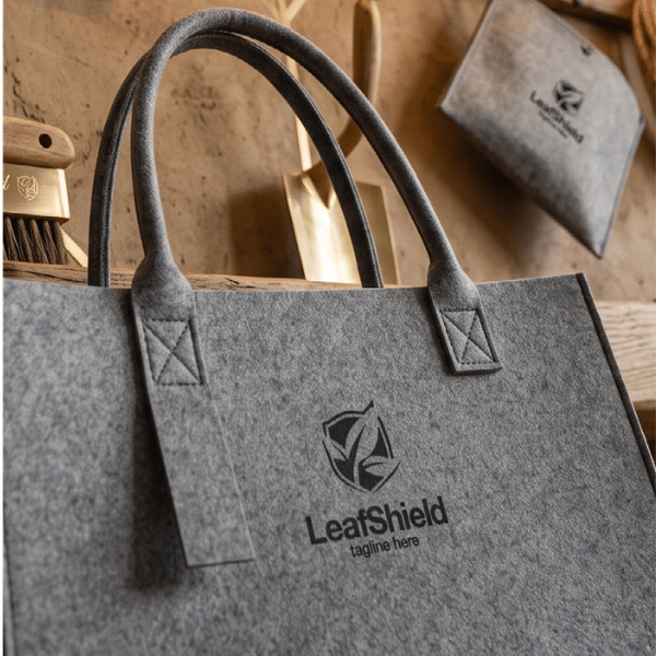 Felty Bag Grey — Premium 3mm Felt Tote with Structured Design