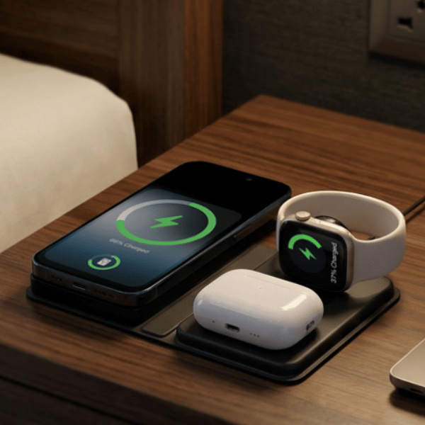 Modular — All-in-One Foldable MagSafe Charging Station with Detachable 5000mAh Power Bank