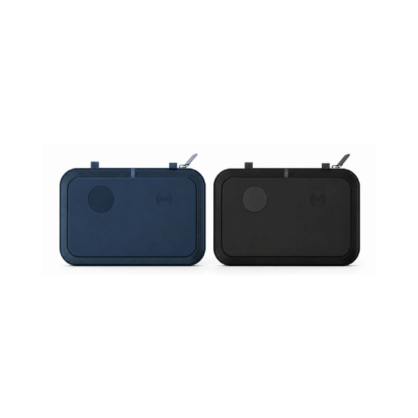Tech Organizer — 3-in-1 Charging Travel Case with Built-In MagSafe Wireless Charger