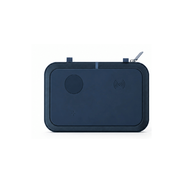 Tech Organizer — 3-in-1 Charging Travel Case with Built-In MagSafe Wireless Charger
