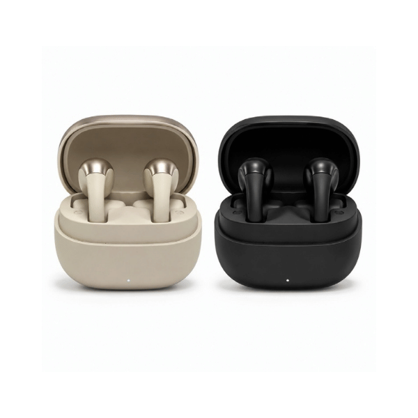 Fitbuds — Clip-On Wireless Earbuds with Type-C Charging Case, Bluetooth 6.0