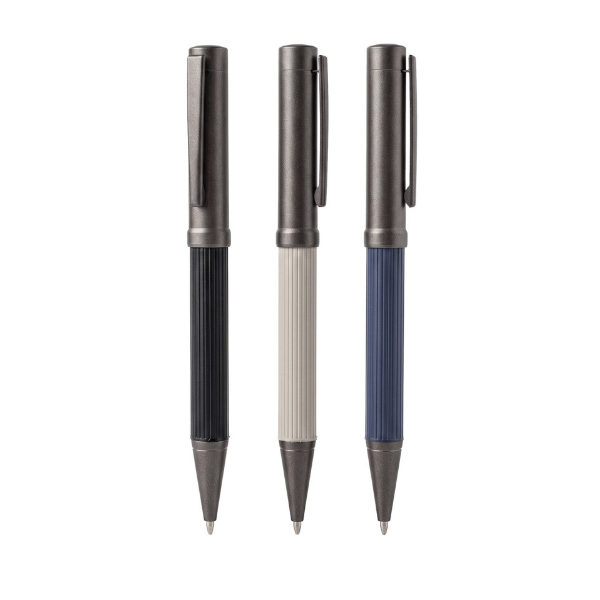 Cozy Pen — Premium Dual-Tone Metal Pen with Chrome Finish