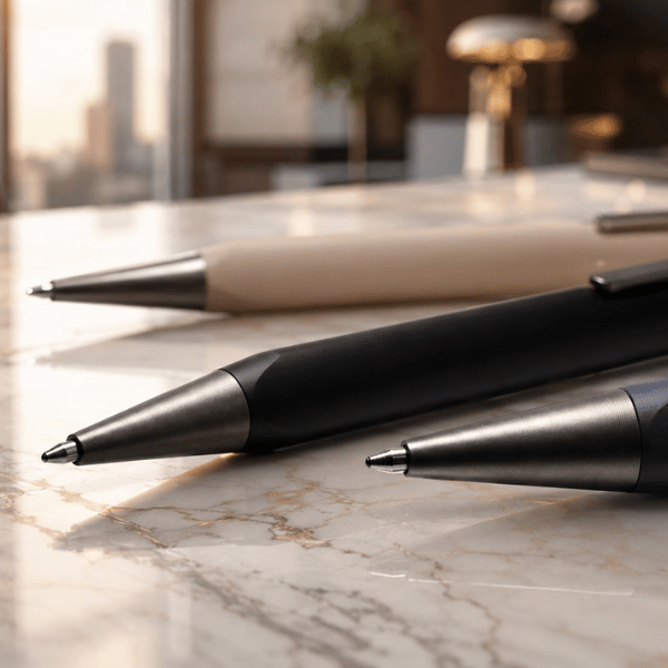 Trivio — Triangle Barrel Metal Pen with Mirror