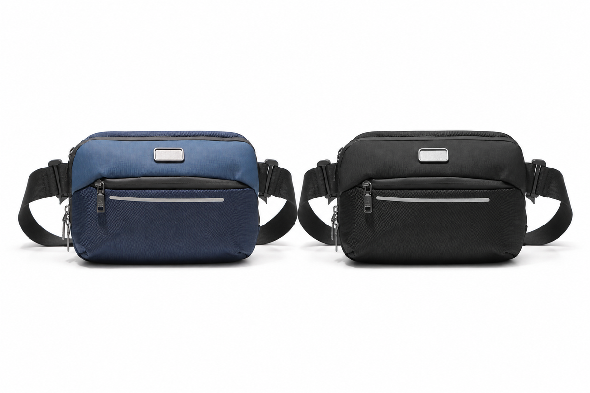 Voyage — Expandable Water-Repellent Chest Bag, Crossbody & Waist Bag