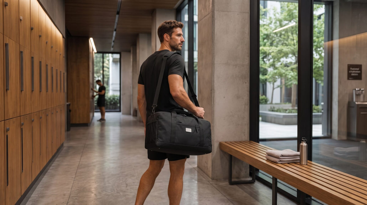 Flexbag Black — 30L Waterproof Multi-Functional Gym & Travel Bag