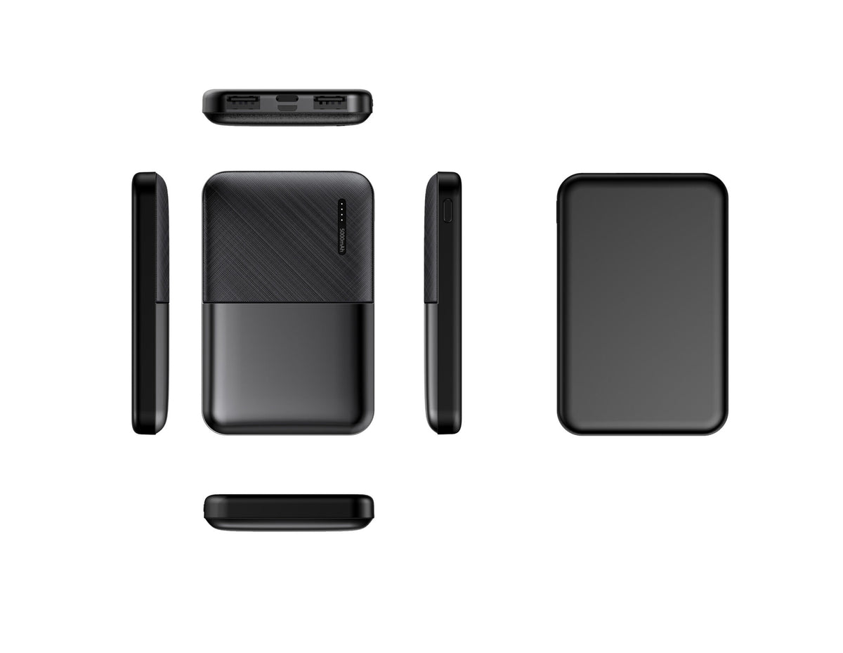 PowerBat 5000 — Compact 10W Fast-Charging Power Bank for On-the-Go Power