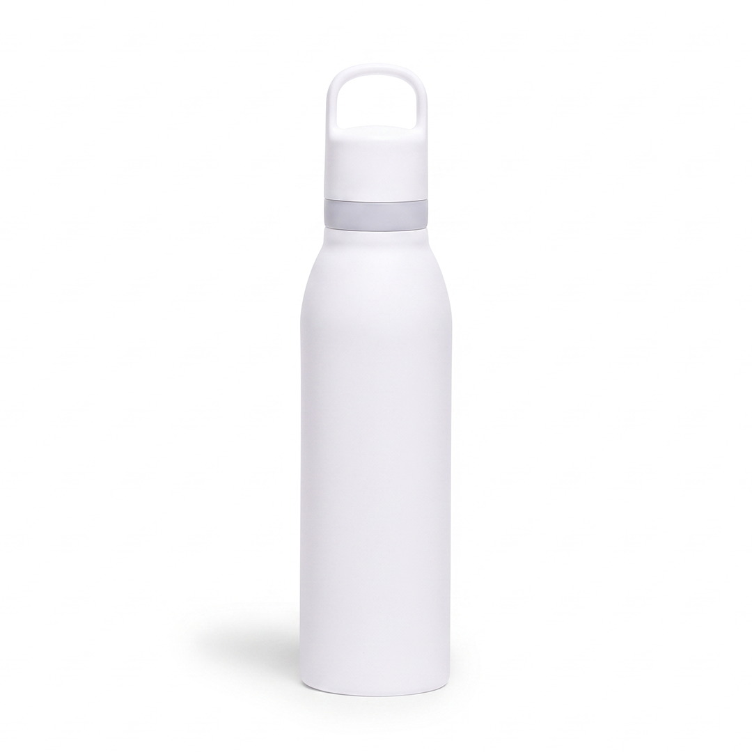 Grab&Sip — 530ml Stainless Steel Bottle, 2-in-1 Straw & Direct Sip