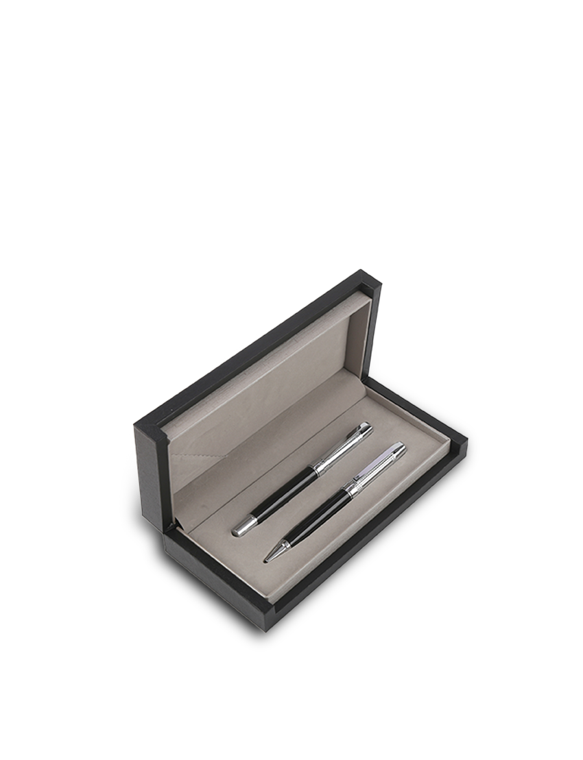 Exquisite Plus Pen Set — Luxury Brass Roller and Ballpoint Pen Set