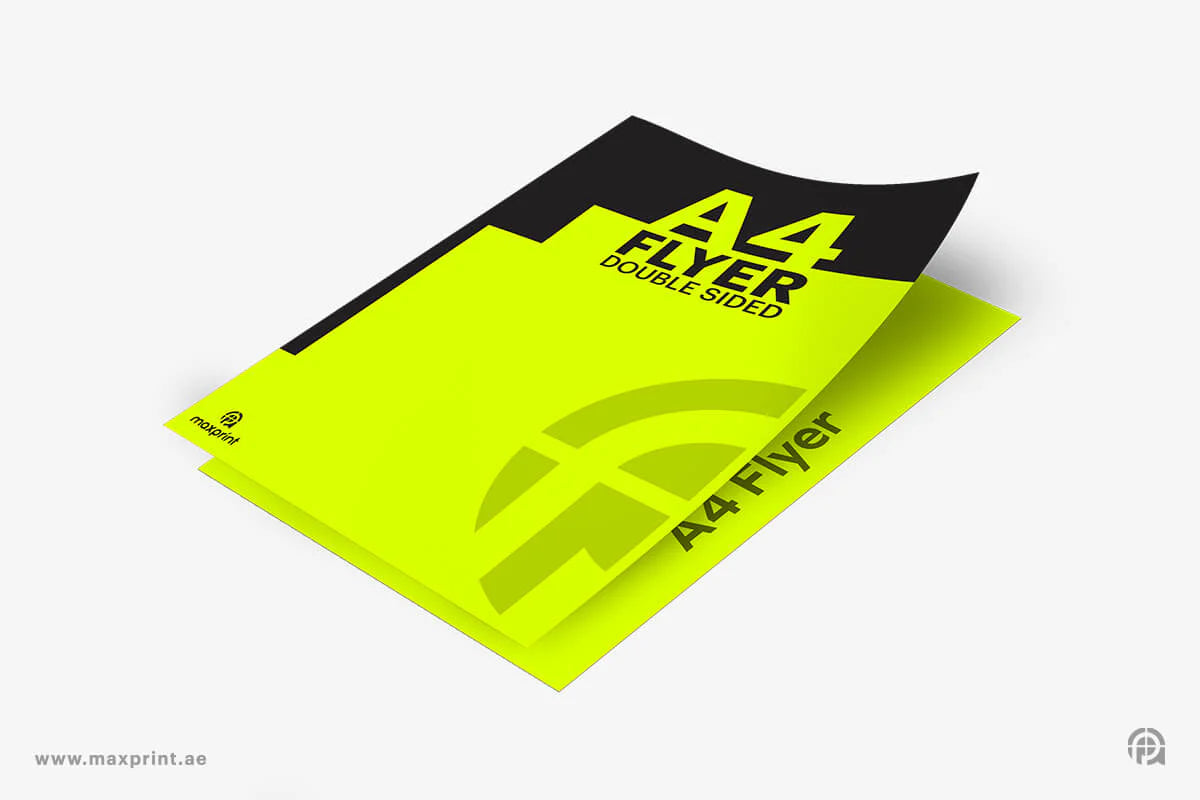 5000 Flyers A4 (20 x 29 cm), 100 GSM, Wood Free Paper