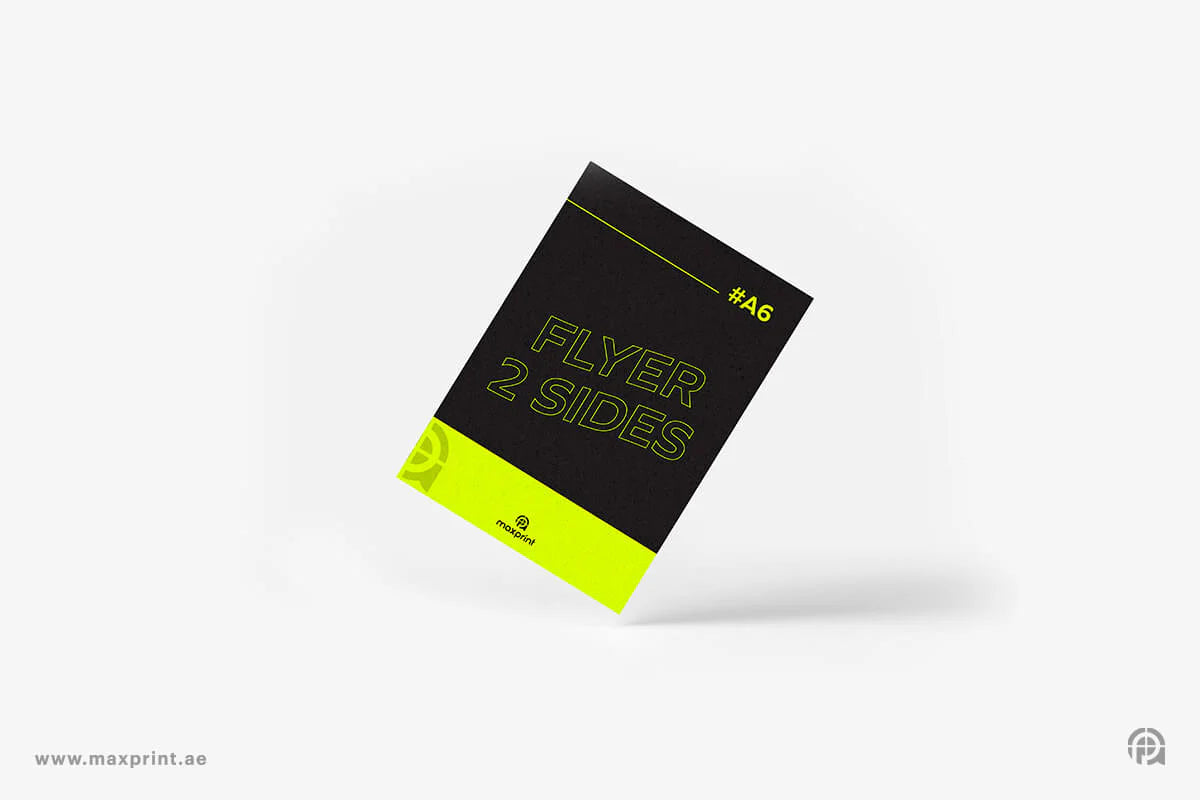 1000 Flyers A6 (14.5 x 10 cm), 135 GSM, Glossy Paper