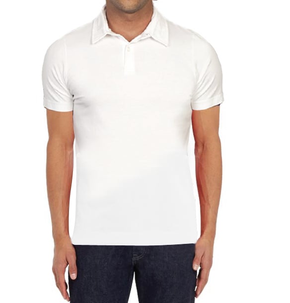 MACY - SANTHOME 2ply 100% cotton Polo Shirt — view 30 — MaxPrint Dubai