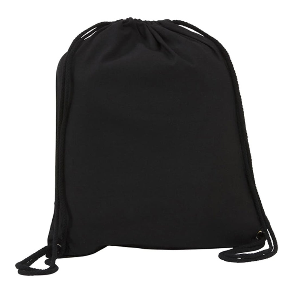 Eco-neutral Cotton Drawstring bag 240GSM - Black — MaxPrint Dubai