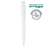 UMA PRO F OCEAN قلم بلاستيك معاد التدوير - أبيض