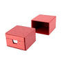 KALMAR - eco-neutral مكعب ملاحظات/تقويم - أحمر