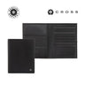 CROSS Soft Grain Leather 9CC Passport Travel Wallet - Black