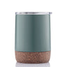 GOUDA - Hans Larsen Vacuum Mug With Cork Base - Green
