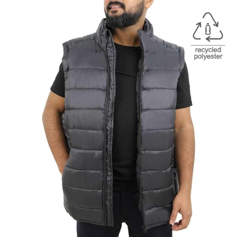 Santhome RPET Puffer Vest — view 3 — MaxPrint Dubai