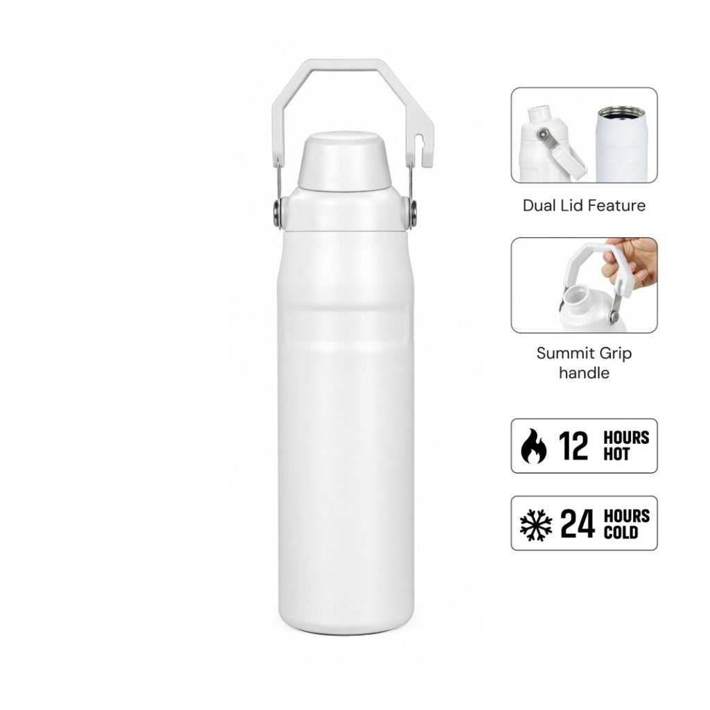 Thermora — Hans Larsen SummitGrip Thermal Flask 710 ml - White
